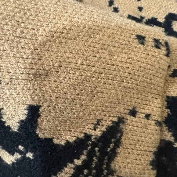 Anthropologie Lola Cocoon Cardigan Contrast Floral Sweater Size XS/S - Picture 7 of 13